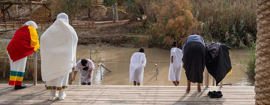 bautismo betania Betânia Além do Jordão