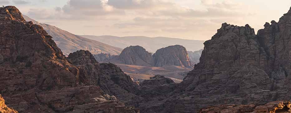 Paesaggio di Wadi Musa