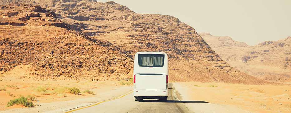 Transporte bus jordania