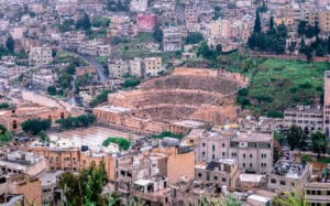 Cerca del Teatro Romano de Ammán
