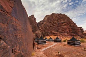 Campamento beduino en Wadi Rum