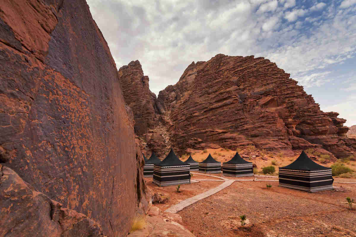 Campamento beduino en Wadi Rum