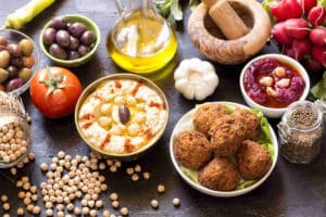 Mazzeh o tapas de Jordania